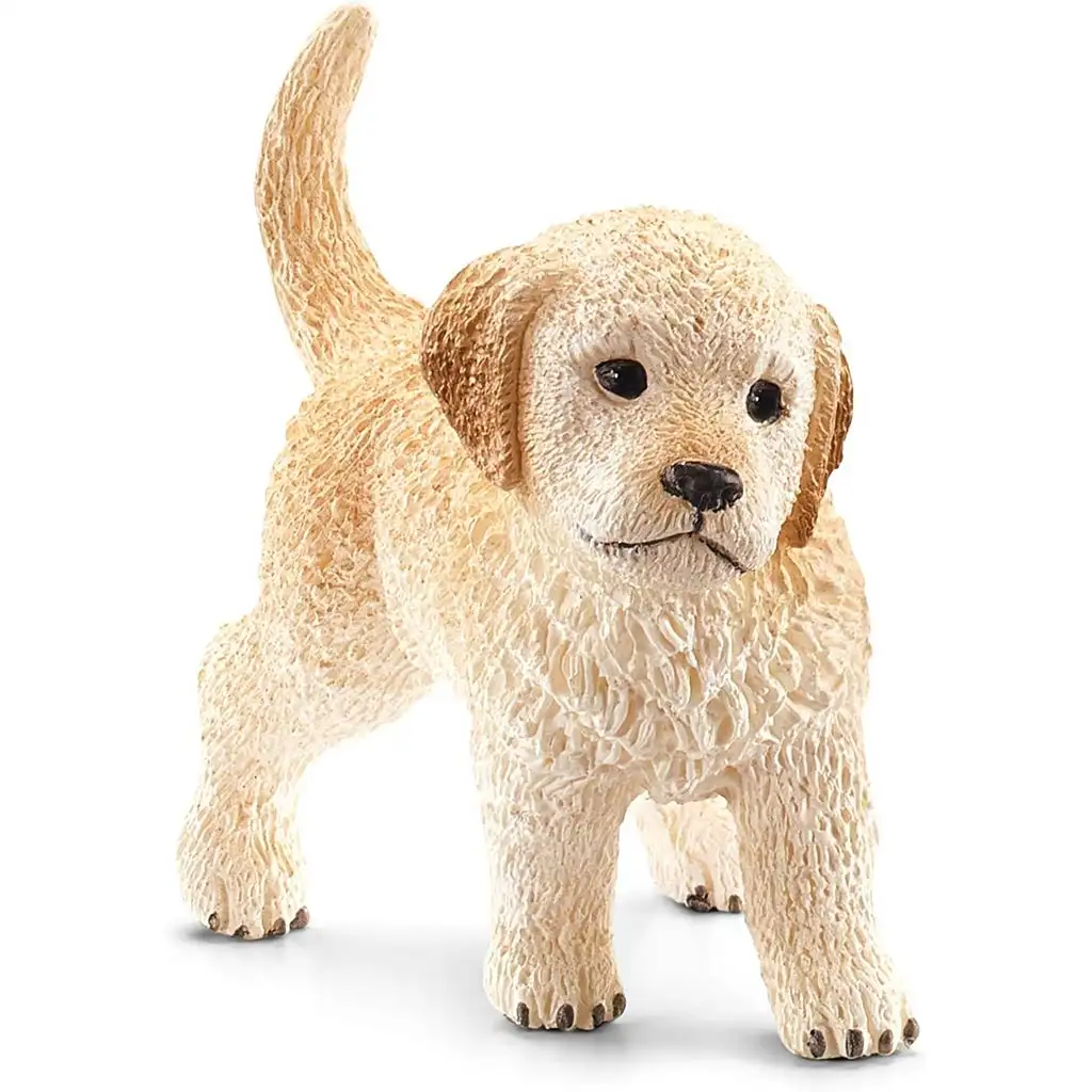 Schleich: Golden retriever kölyök kutya figura (16396) kép 1