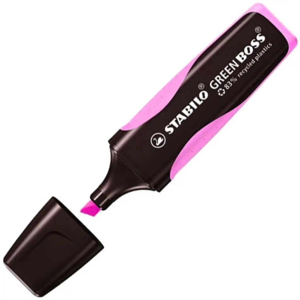 Stabilo: GREEN BOSS szövegkiemelő pasztell pink kép 1