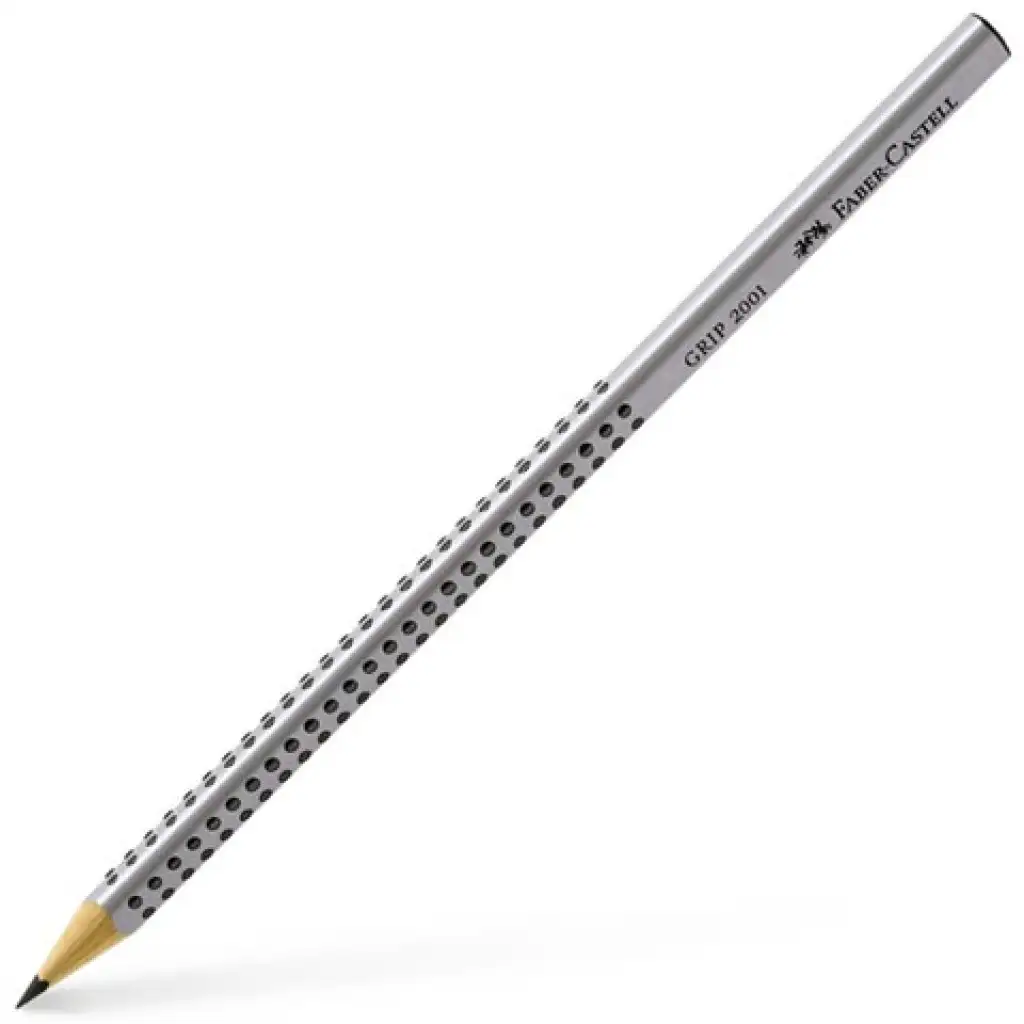Faber-Castell: Grip grafit ceruza 2H ezüst kép 1