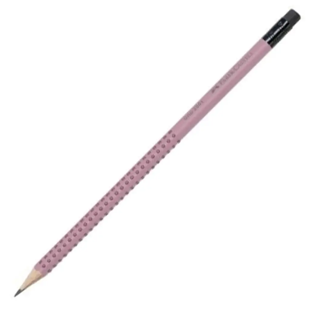Faber-Castell: Grip grafit ceruza radírral rózaszín kép 1