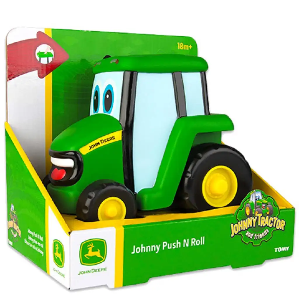 Johnny Traktor guruló kerekekkel - Tomy kép 1