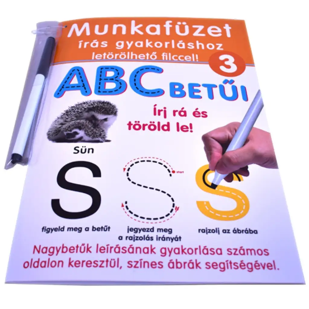ABC betűi gyakorló munkafüzet - D-Toys kép 1