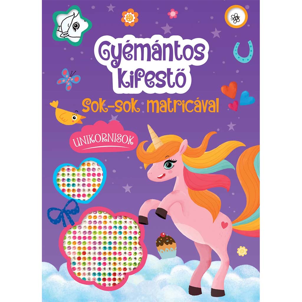 Gyémántos kifestő - Unikornisok kép 1
