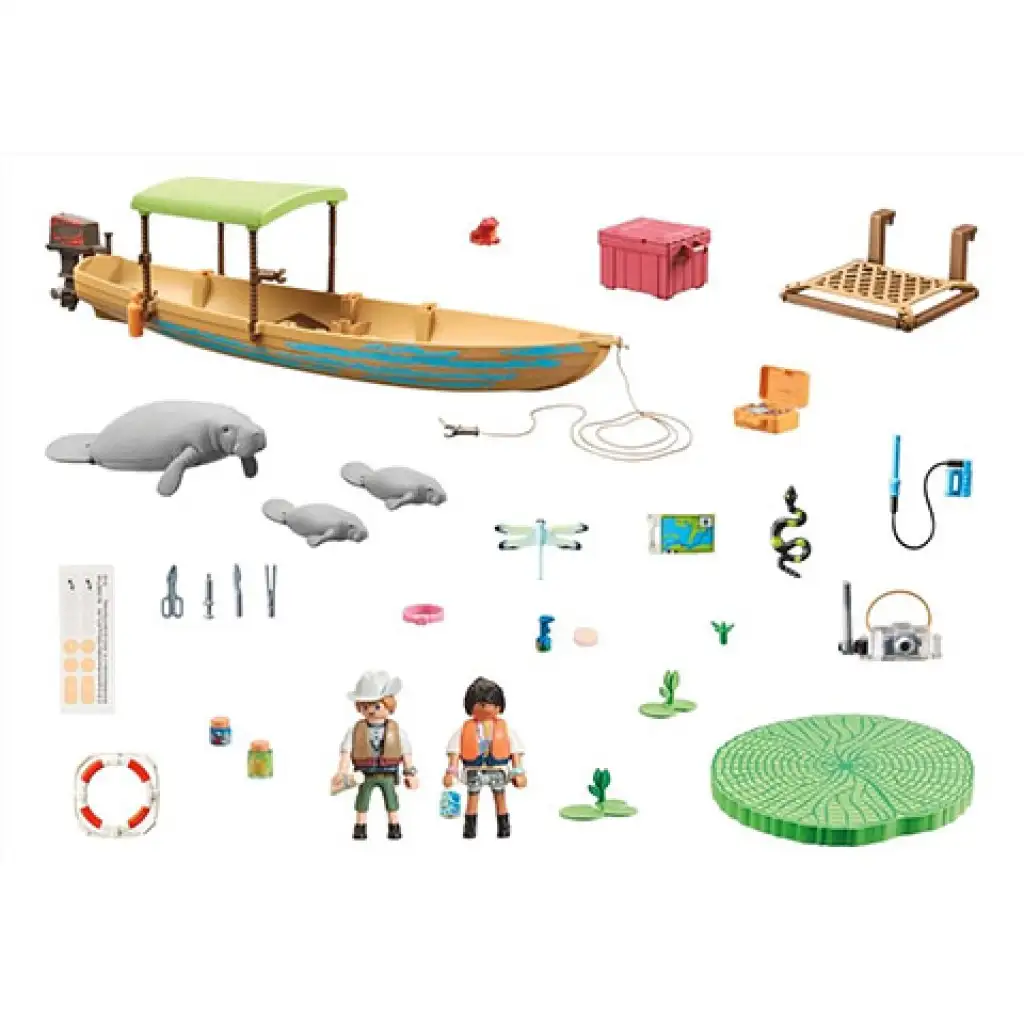 Playmobil: Hajókirándulás a lamantinokhoz (71010) kép 2