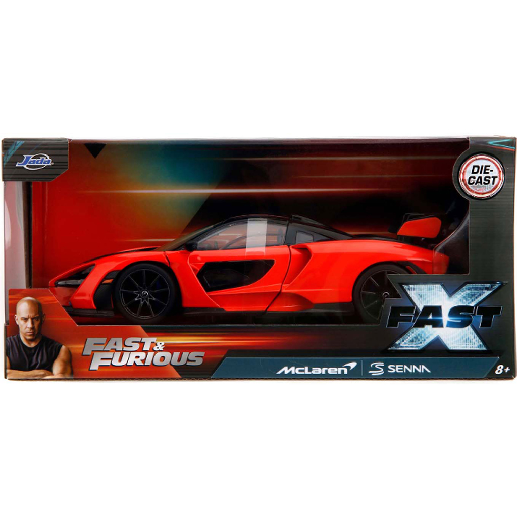 Halálos iramban: McLaren Senna fém autómodell 1/24 - Jada Toys kép 1