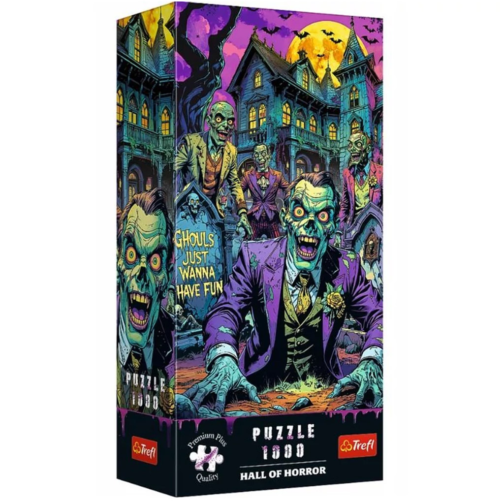 Hall of Horror: Zombik 1000db-os Prémium Plus puzzle - Trefl kép 1