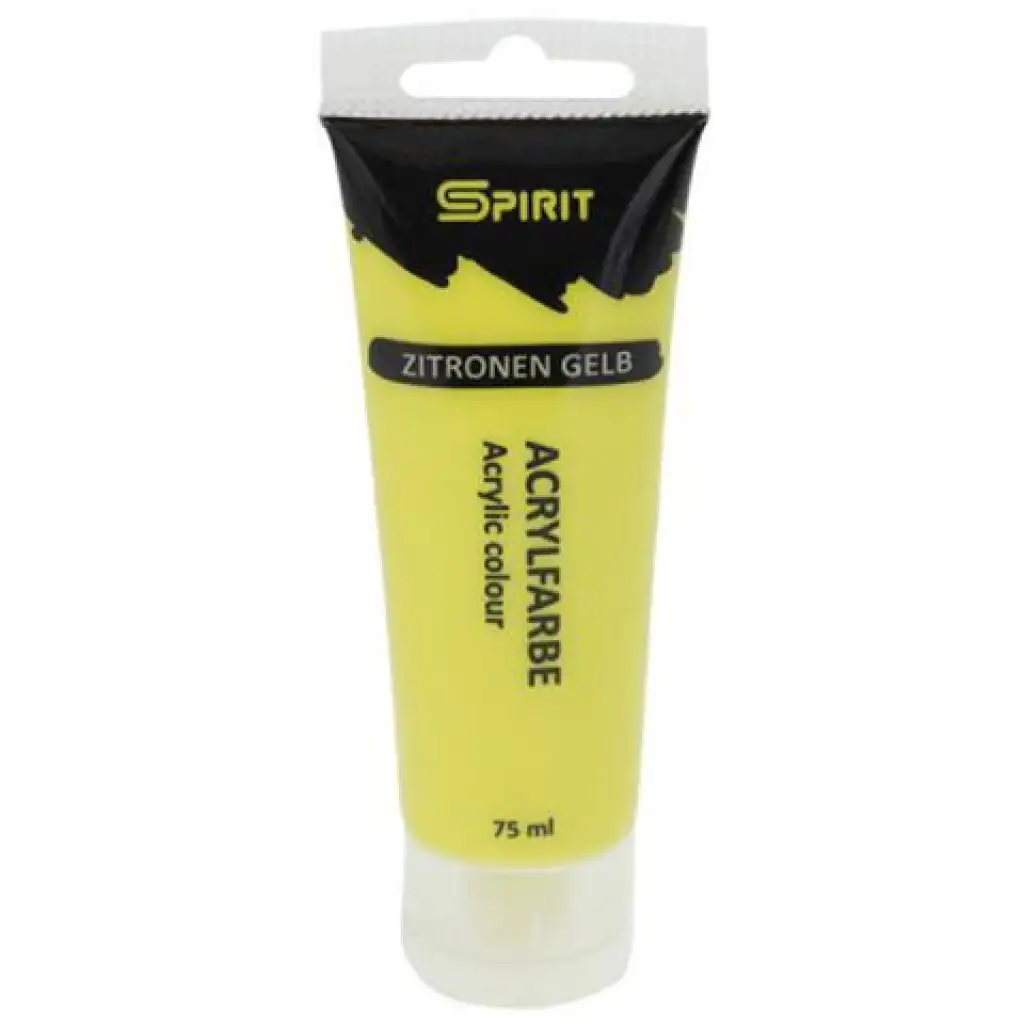 Spirit: Halvány sárga akrilfesték 75ml-es kép 1