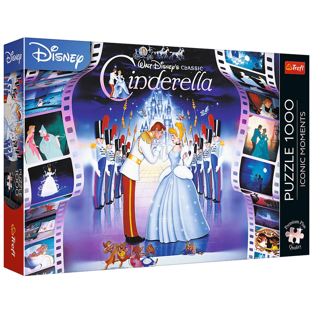 Hamupipőke Egy varázslatos éjjel emléke 1000db-os Prémium plus quality puzzle - Trefl kép 1