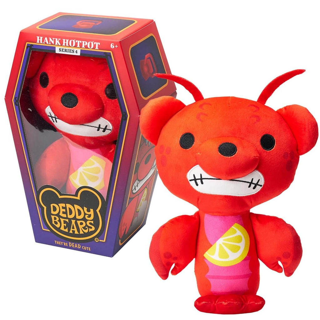 Deddy Bear Hank plüss koporsóban, 4. sorozat, 30 cm-es - Hank Hotpot kép 1