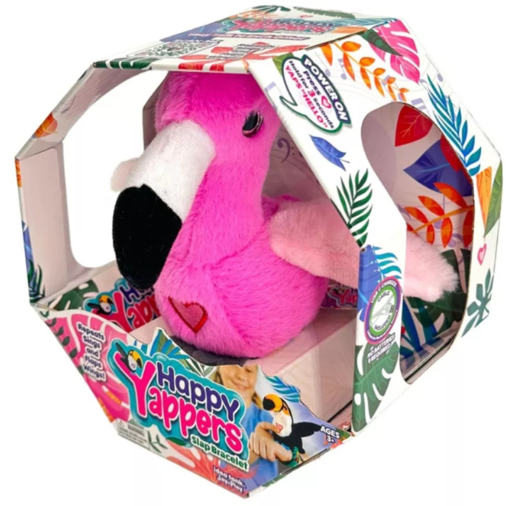 Happy Yappers interaktív plüss Flamingó kép 1