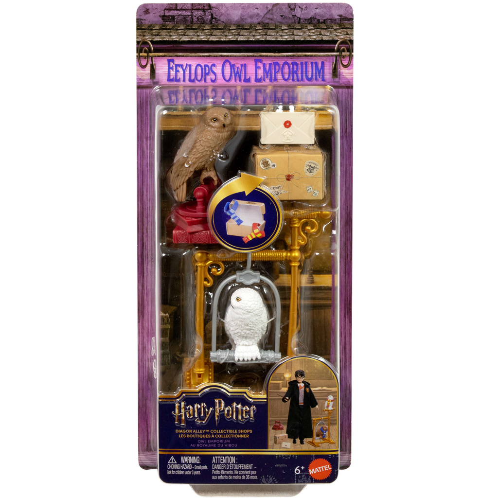Harry Potter: Bagoly Empórium Abszol út játékszett - Mattel kép 1