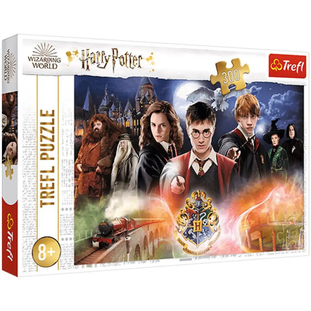 Wizarding World: Titokzatos Harry Potter puzzle 300db-os - Trefl kép 1