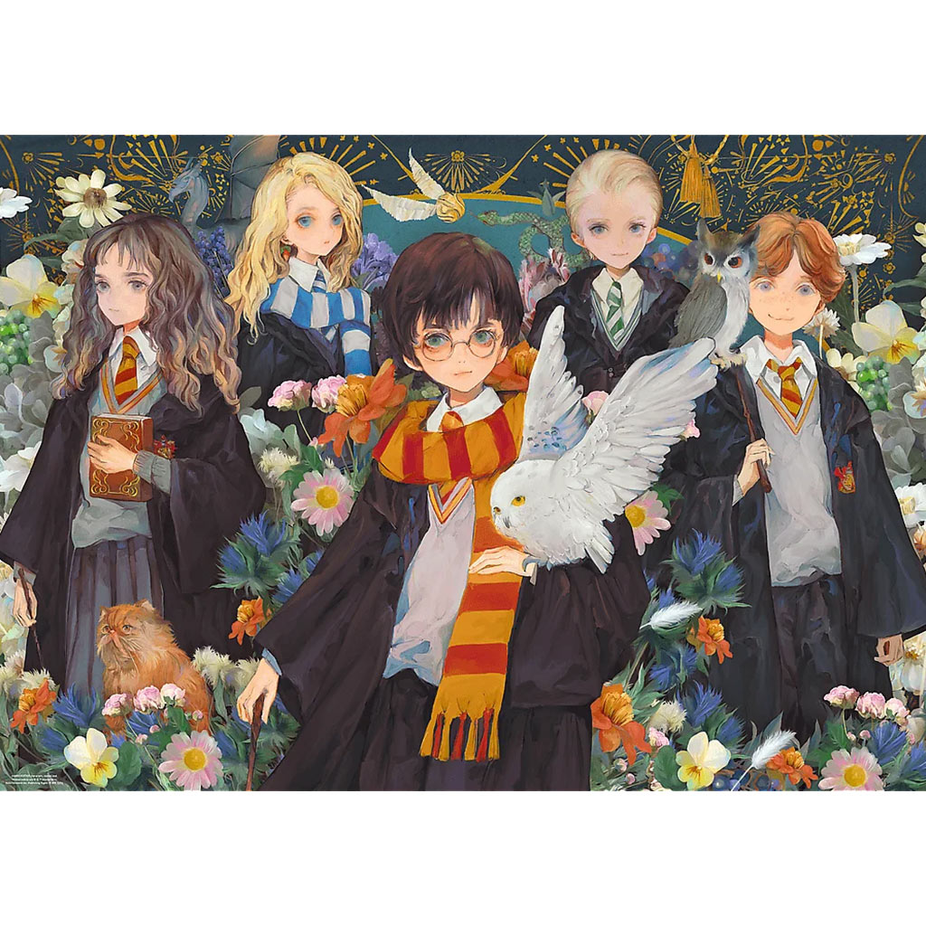Harry Potter mágikus barátság 1000db-os Prémium plus quality puzzle - Trefl kép 2