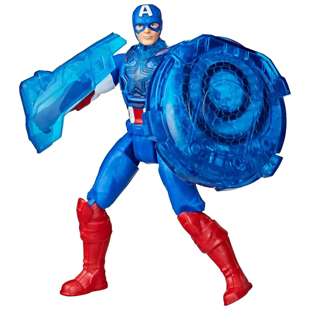 Marvel: Amerika kapitány motorral és pajzs kilövővel - Hasbro kép 3