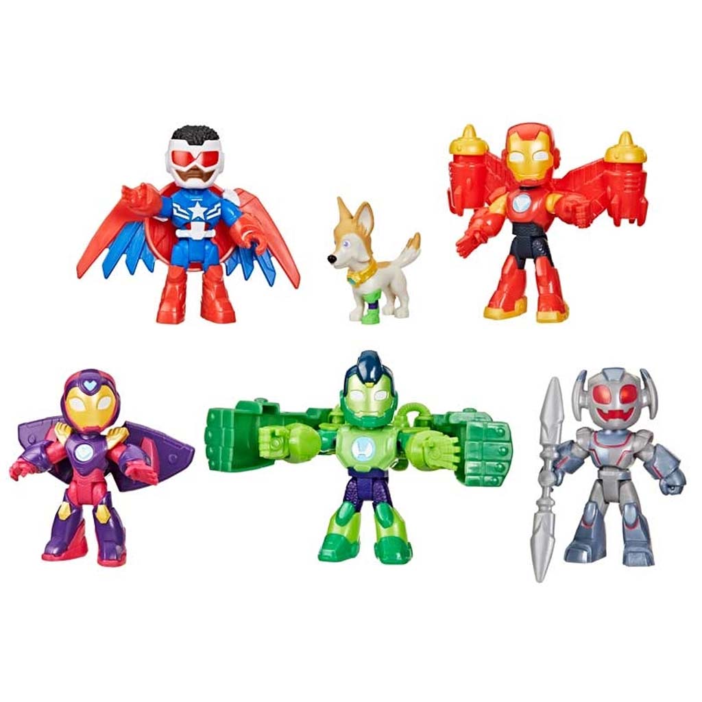 Marvel: Vasember Armored Avengers 6db-os figuraszett - Hasbro kép 2