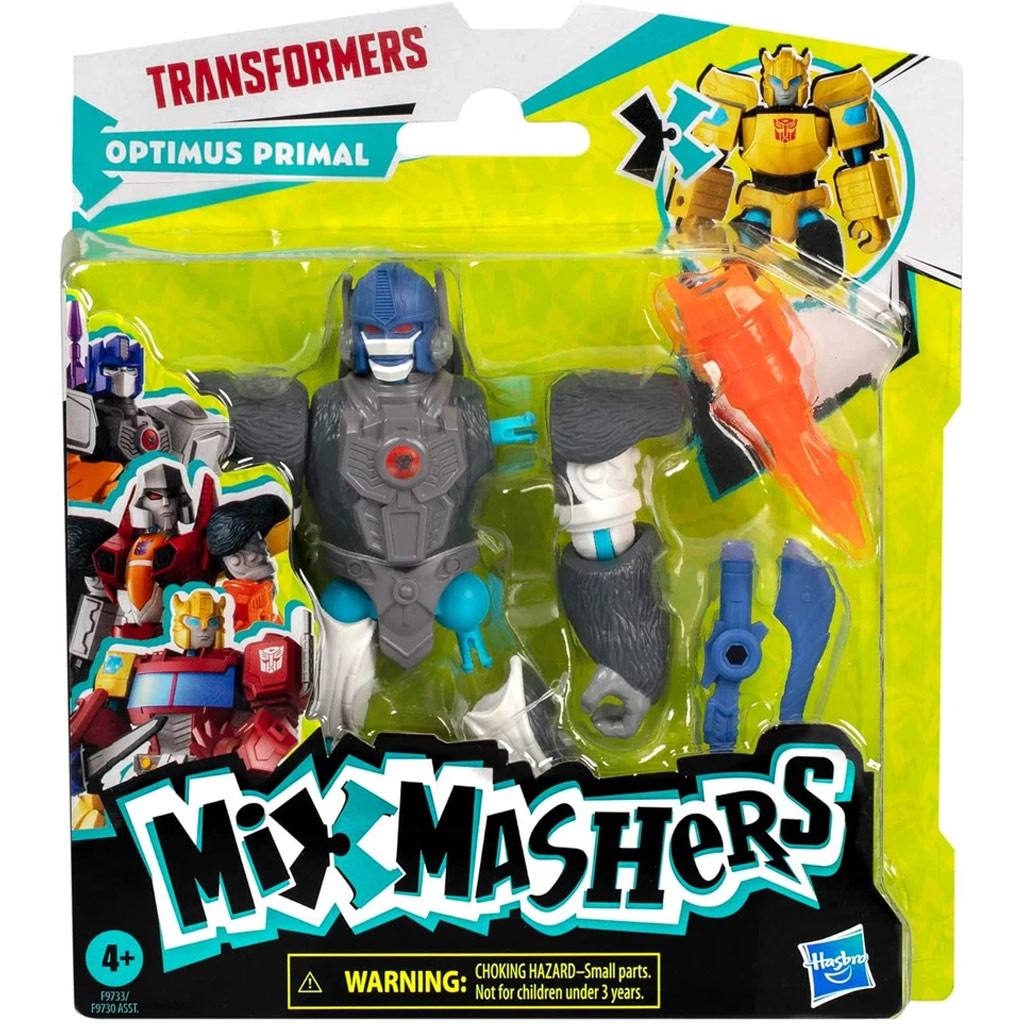 Transformers: Mix Mashers Optimus Primal figura kiegészítőkkel - Hasbro kép 1