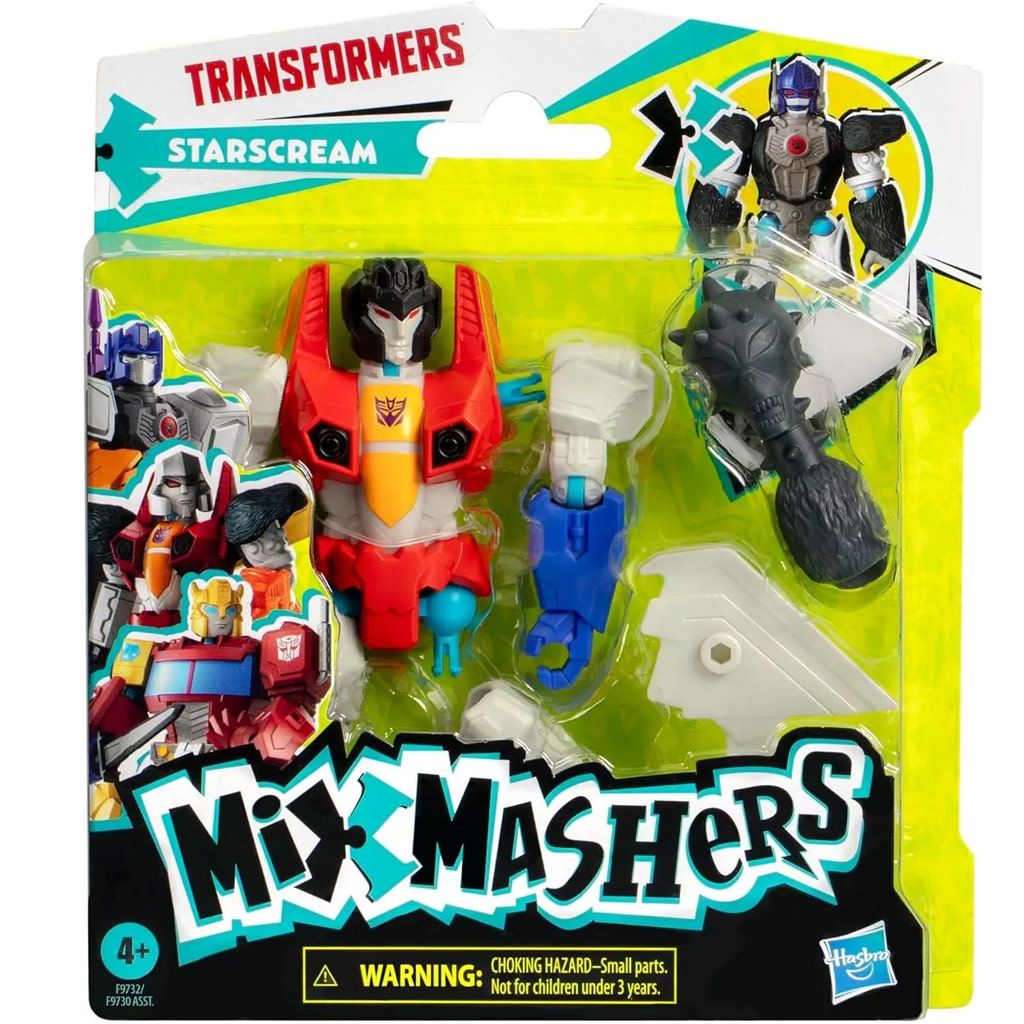 Transformers: Mix Mashers Starscream figura kiegészítőkkel - Hasbro kép 1