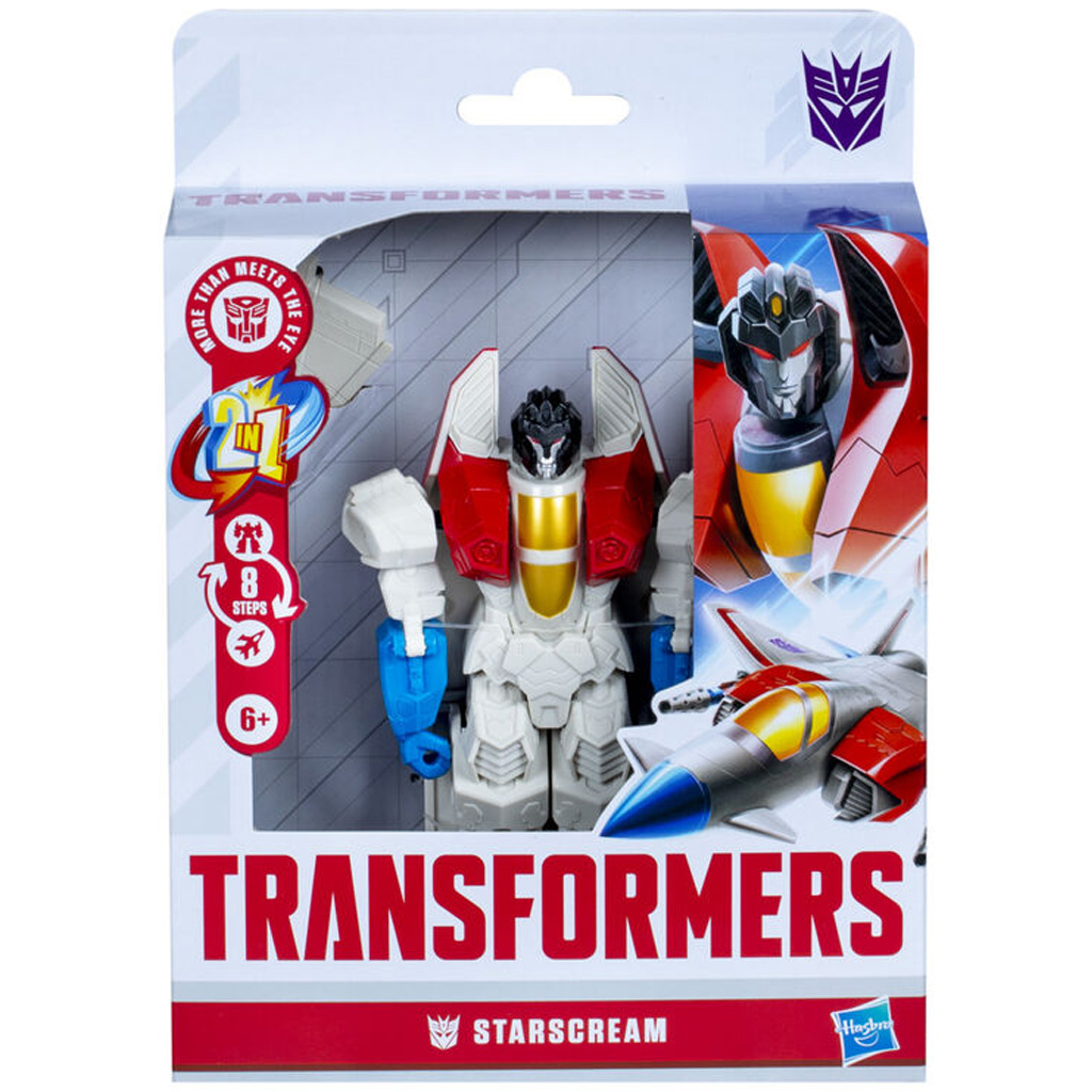 Transformers: Authentics Alpha – Starscream átalakítható robotfigura - Hasbro kép 1