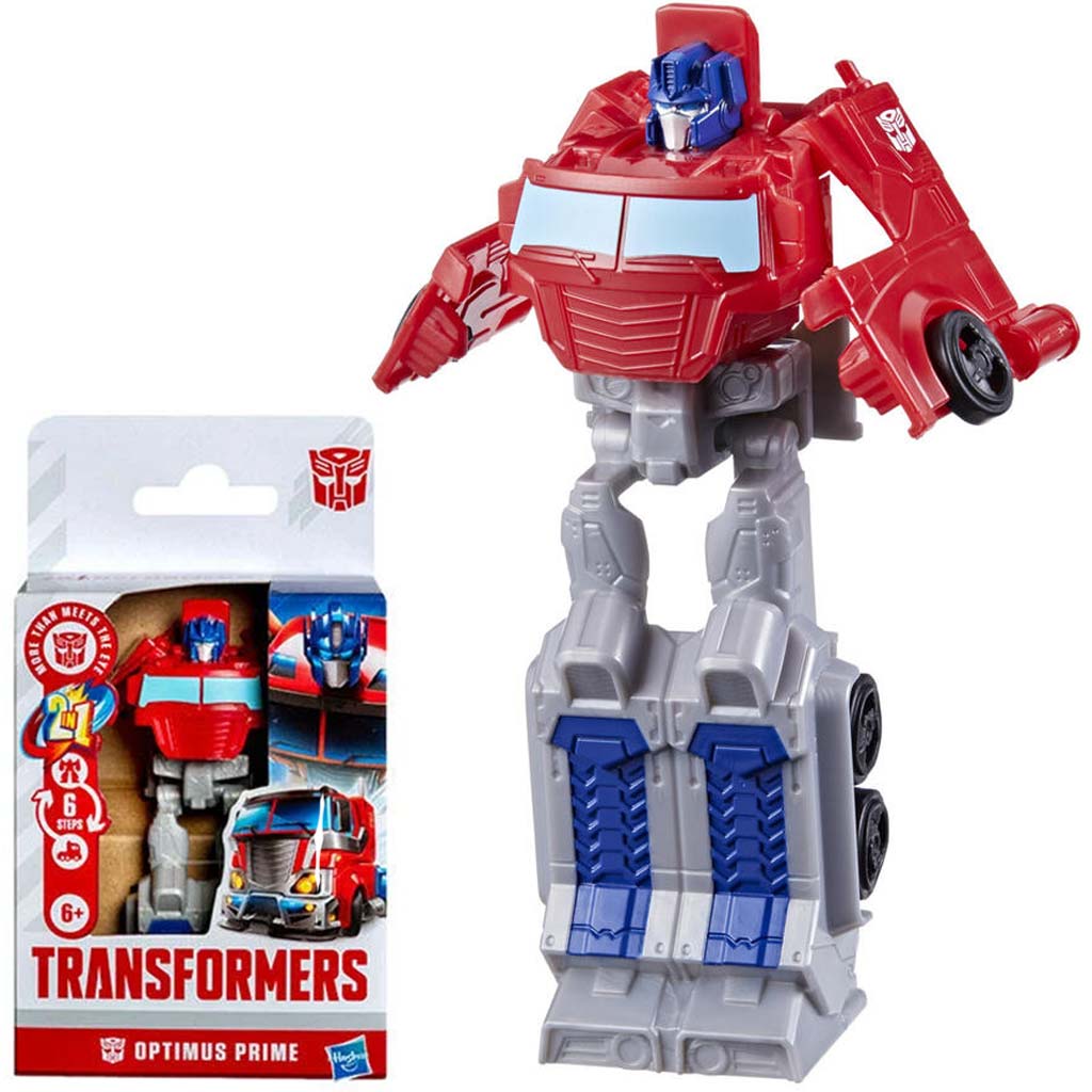 Transformers Optimus Prime Authentics Bravo átalakuló figura 11 cm – Hasbro kép 1