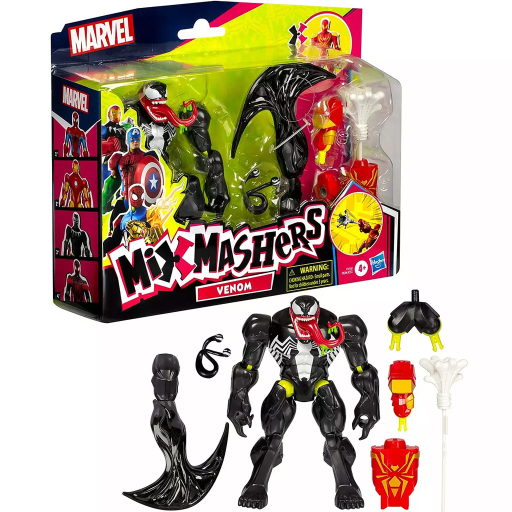 Marvel: Mix Mashers Venom figura kiegészítőkkel - Hasbro kép 1