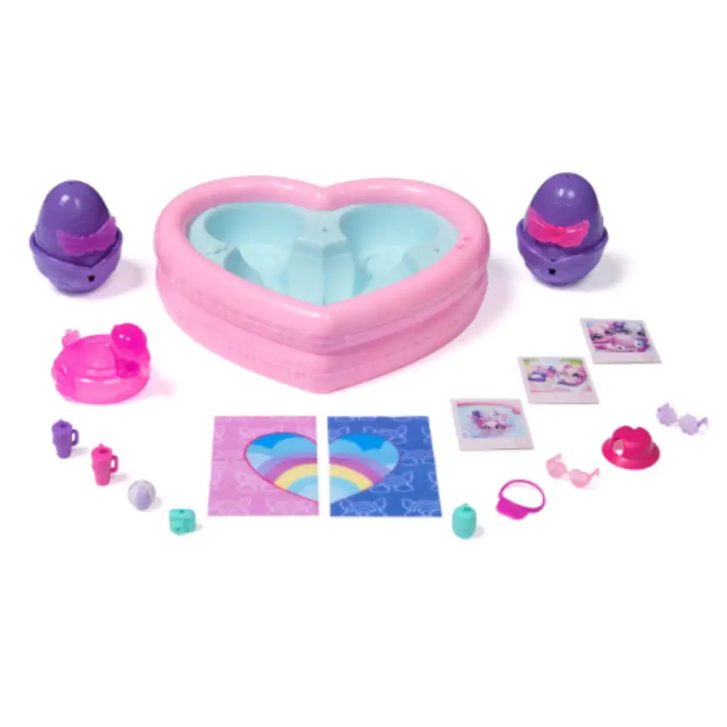 Hatchimals Alive!: Neon Szivárvány Medence party játékszett- Spin Master kép 2