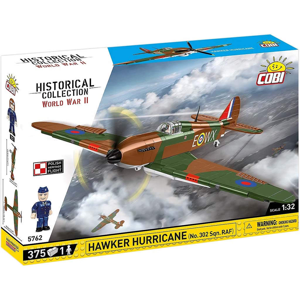 COBI: Hawker Hurricane repülőgép építőjáték (5762) kép 1