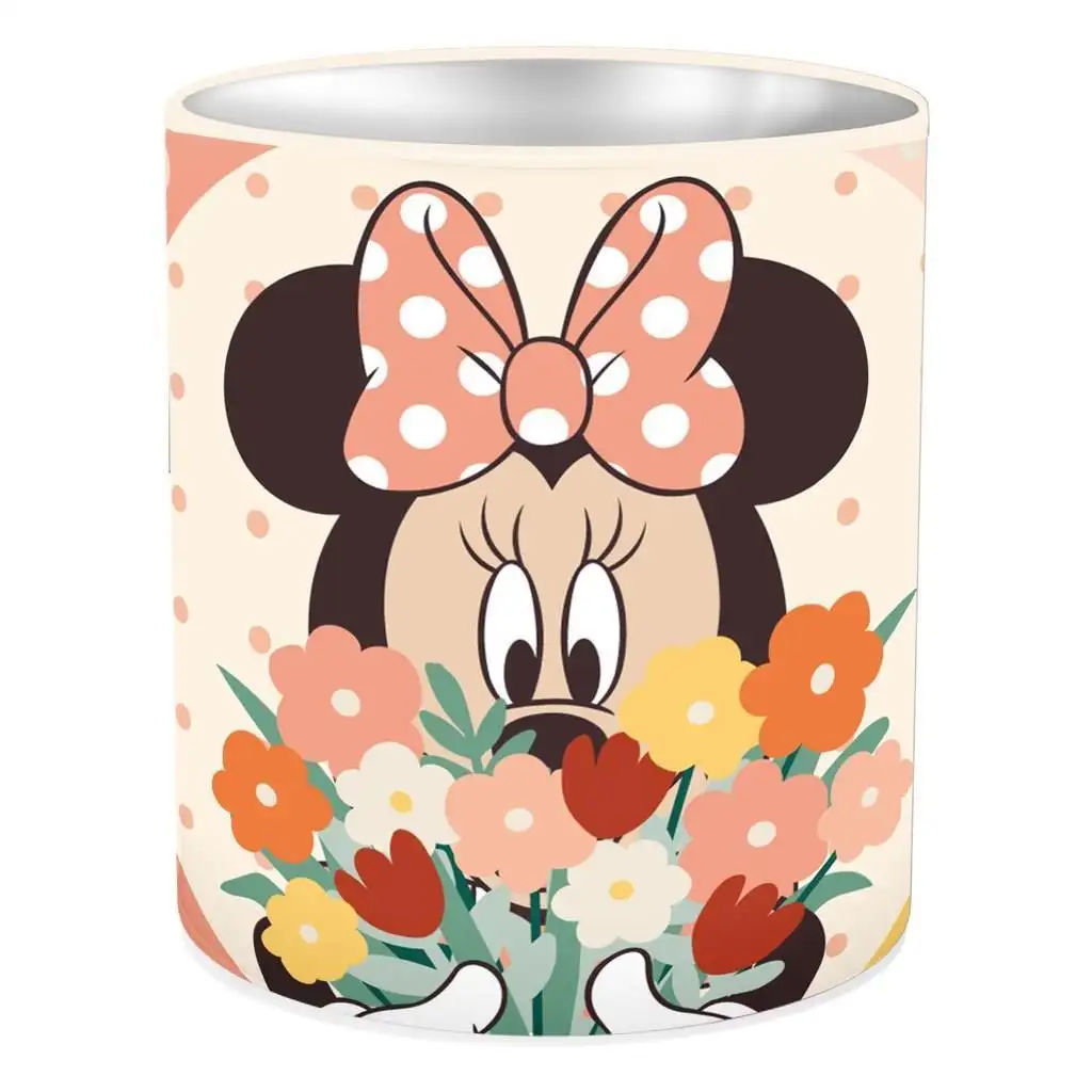 Disney Minnie egér henger alakú fém asztali írószertartó 10x11cm kép 1