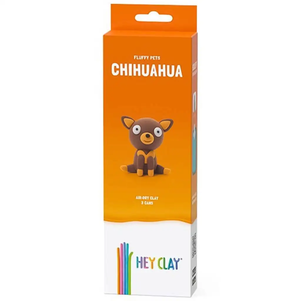 Hey Clay: Pihe-puha Csivava kutyus figura gyurmaszett kép 1