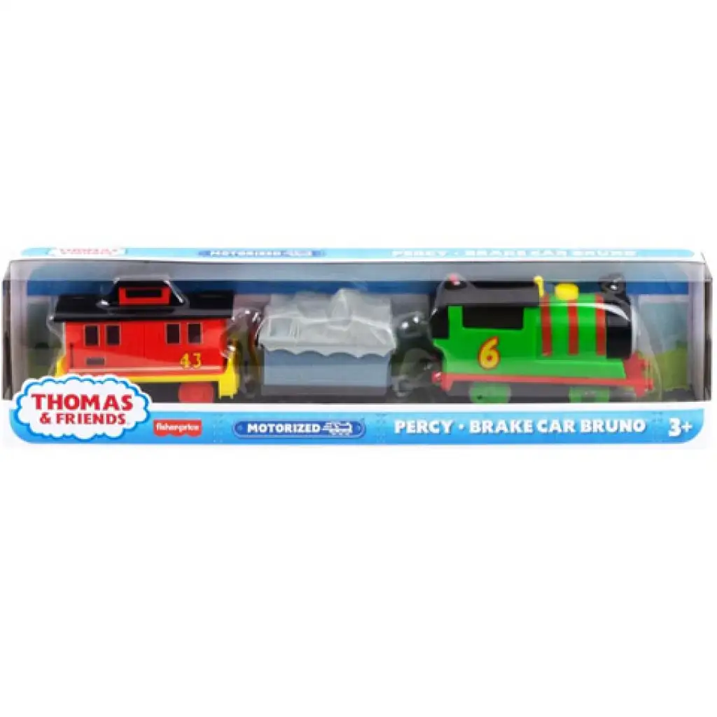 Thomas és barátai: Motorizált Percy játékszett - Mattel kép 1