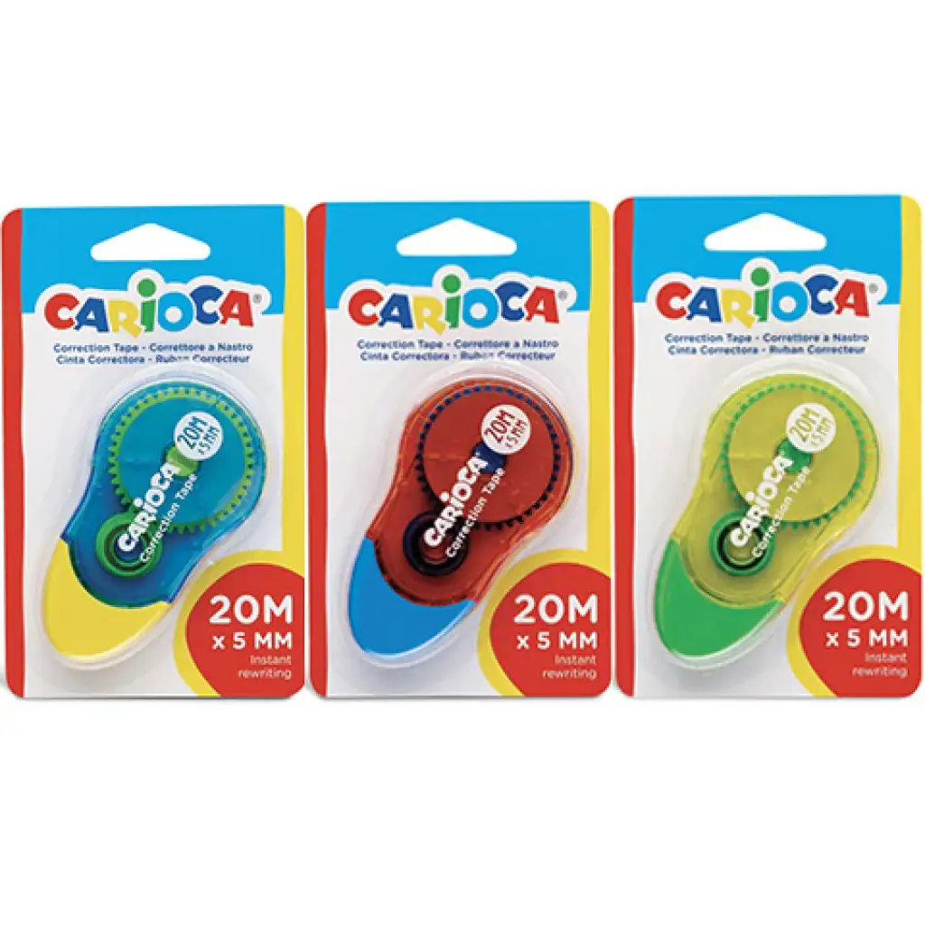 Hibajavító roller 20mx5mm háromféle változatban - Carioca kép 1