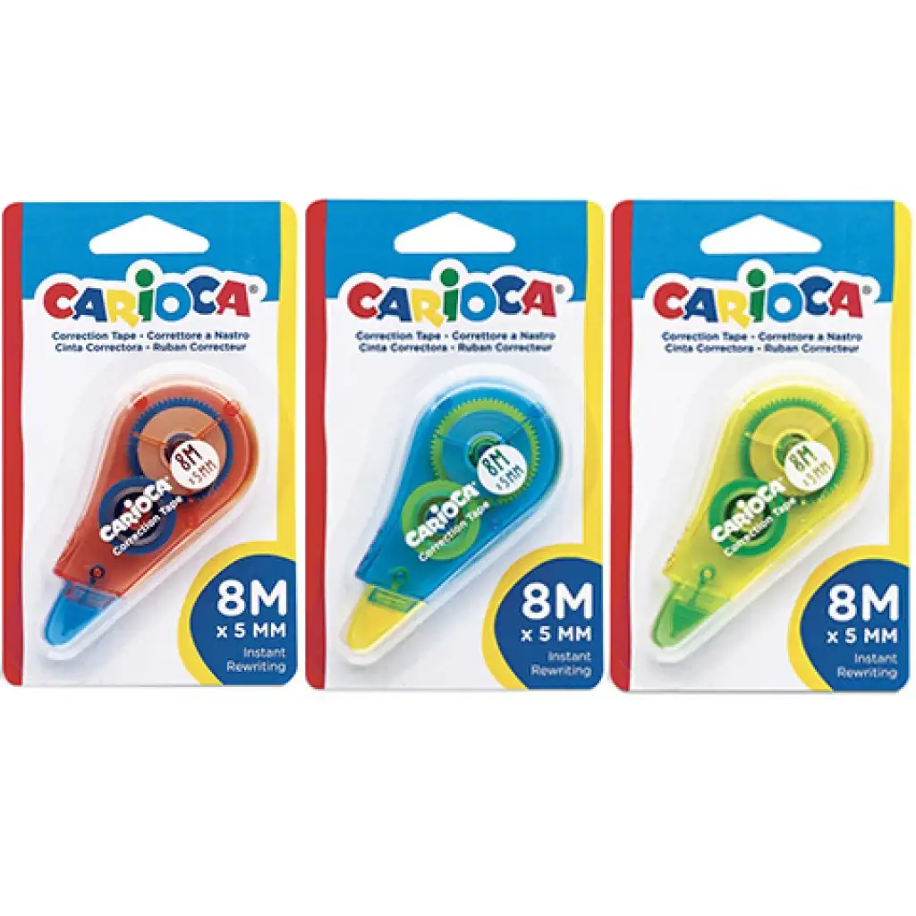 Hibajavító roller 8mx5mm háromféle változatban - Carioca kép 1