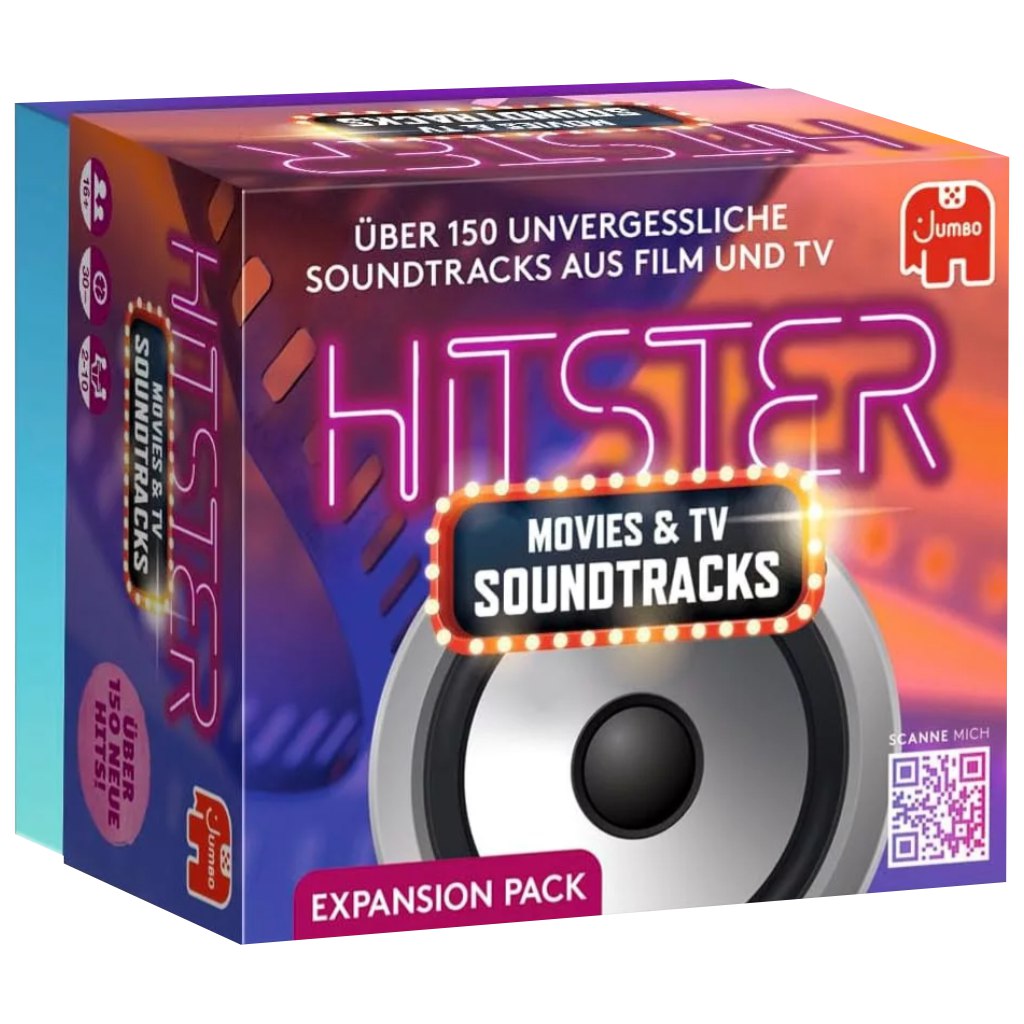 Hitster Mozifilm és TV betétdalok társasjáték kiegészítő kép 1