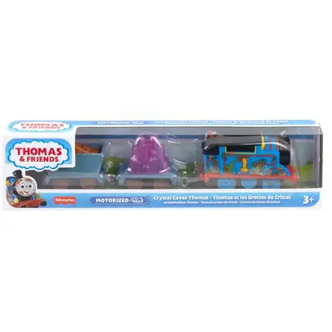 Thomas és barátai: Motorizált Thomas kristály barlang játékszett - Mattel kép 1
