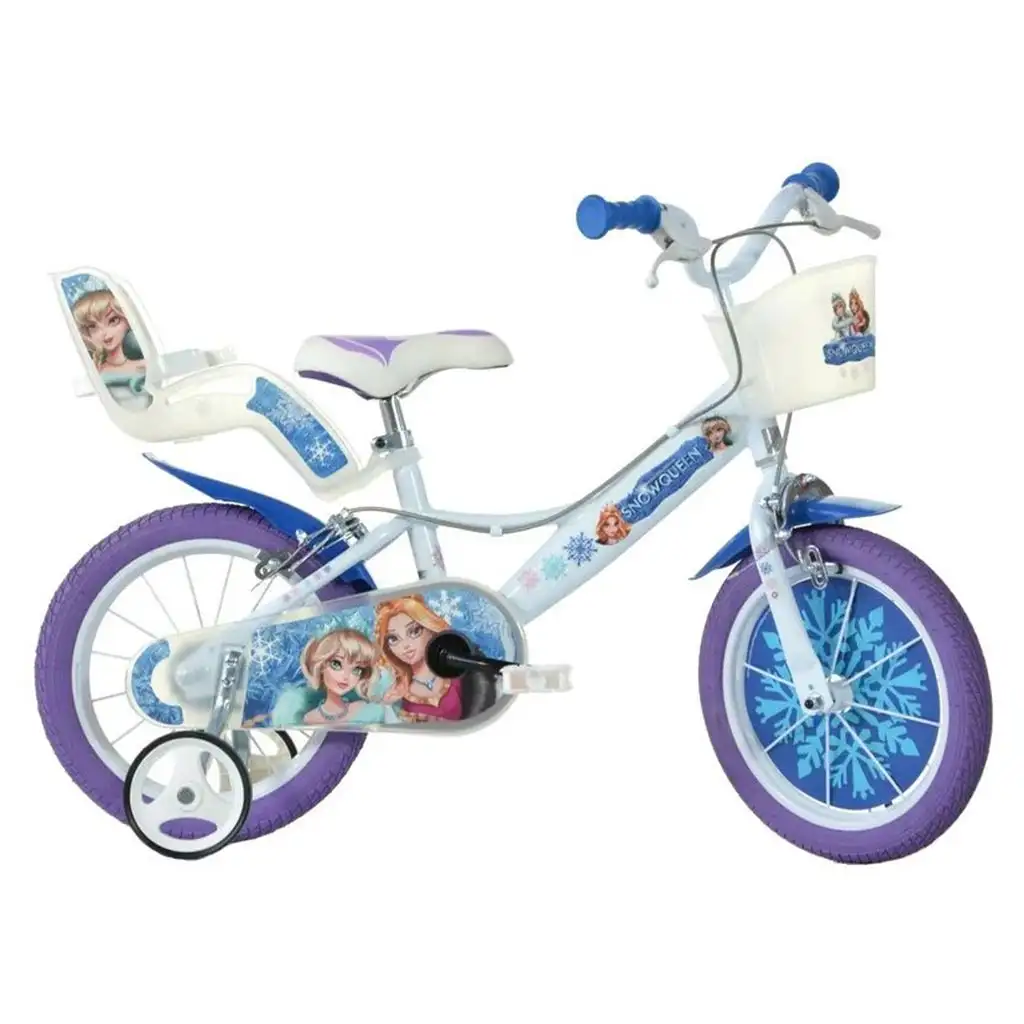 Hókirálynő mintás 14-es méretű bicikli - Dino Bikes kerékpár kép 1