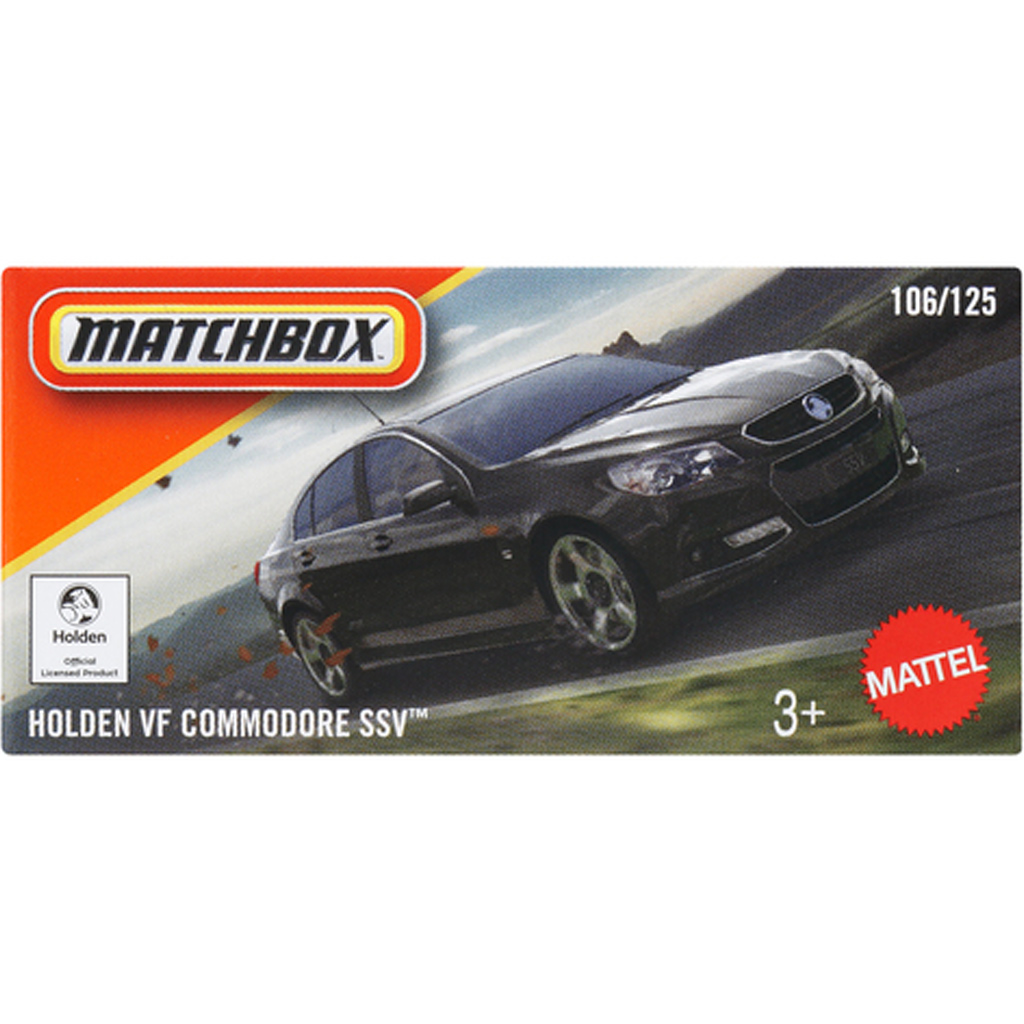 Matchbox: Papírdobozos Holden VF Commodore SSV kisautó 1/64 - Mattel kép 1
