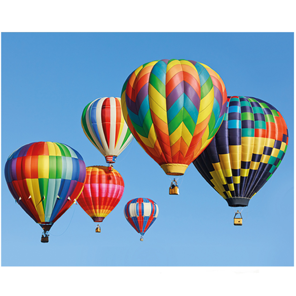 Gyémántszemes kirakó: Hőlégballon gyémántfestő szett 40x50cm kép 1