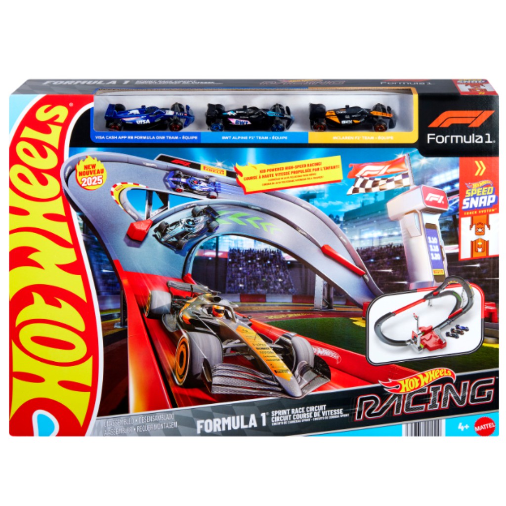 Hot Wheels: Forma 1 sprint versenypálya szett - Mattel kép 1