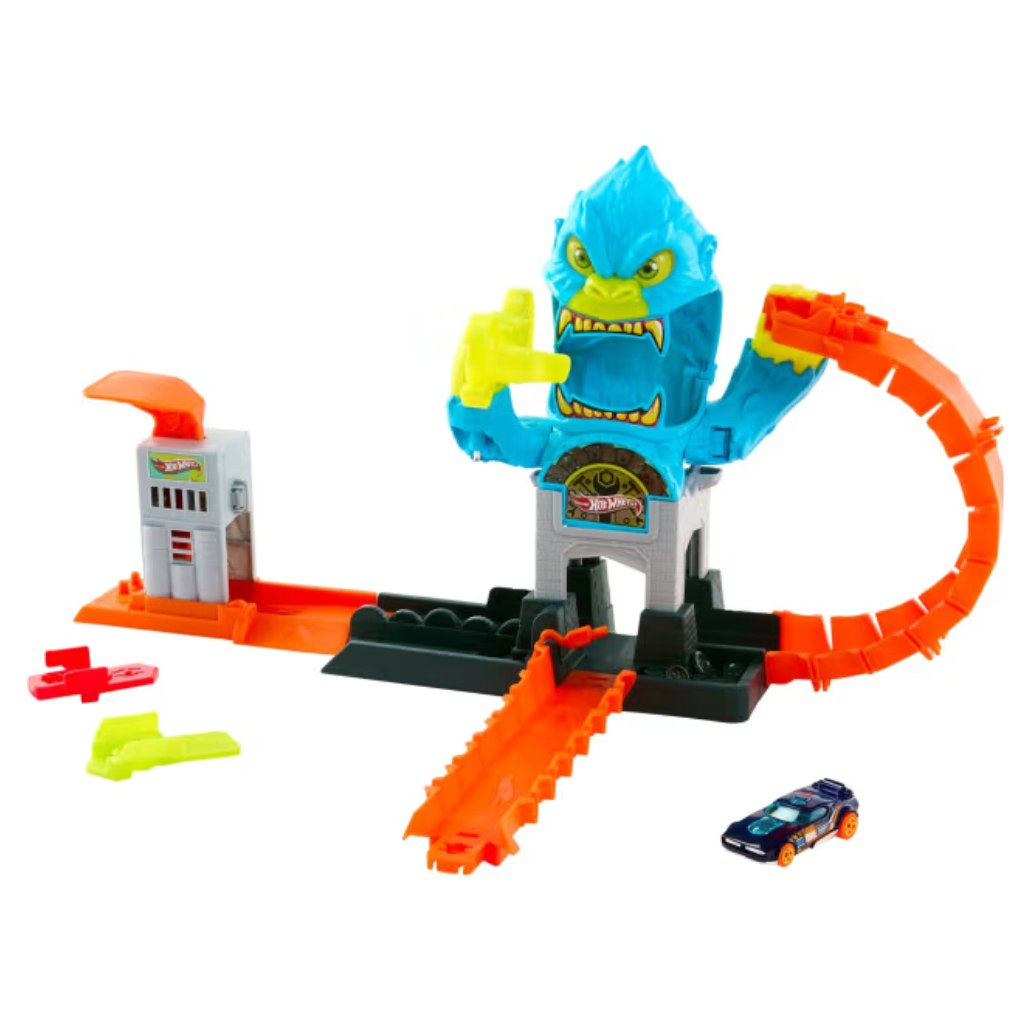 Hot Wheels: Gorilla Slam Attack pályaszett - Mattel kép 2