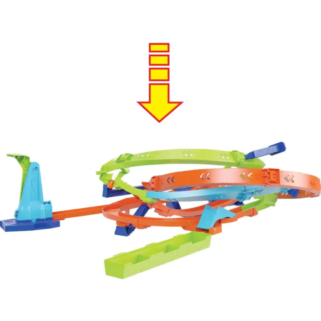 Hot Wheels: Hiperhurok pálya szett - Mattel kép 4