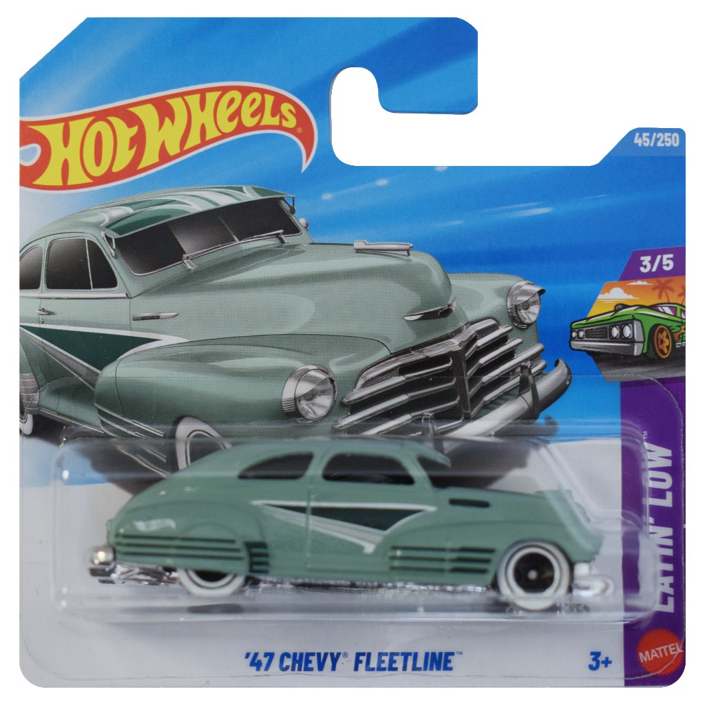 Hot Wheels: '47 Chevy Fleetline zöld kisautó 1/64 - Mattel kép 1