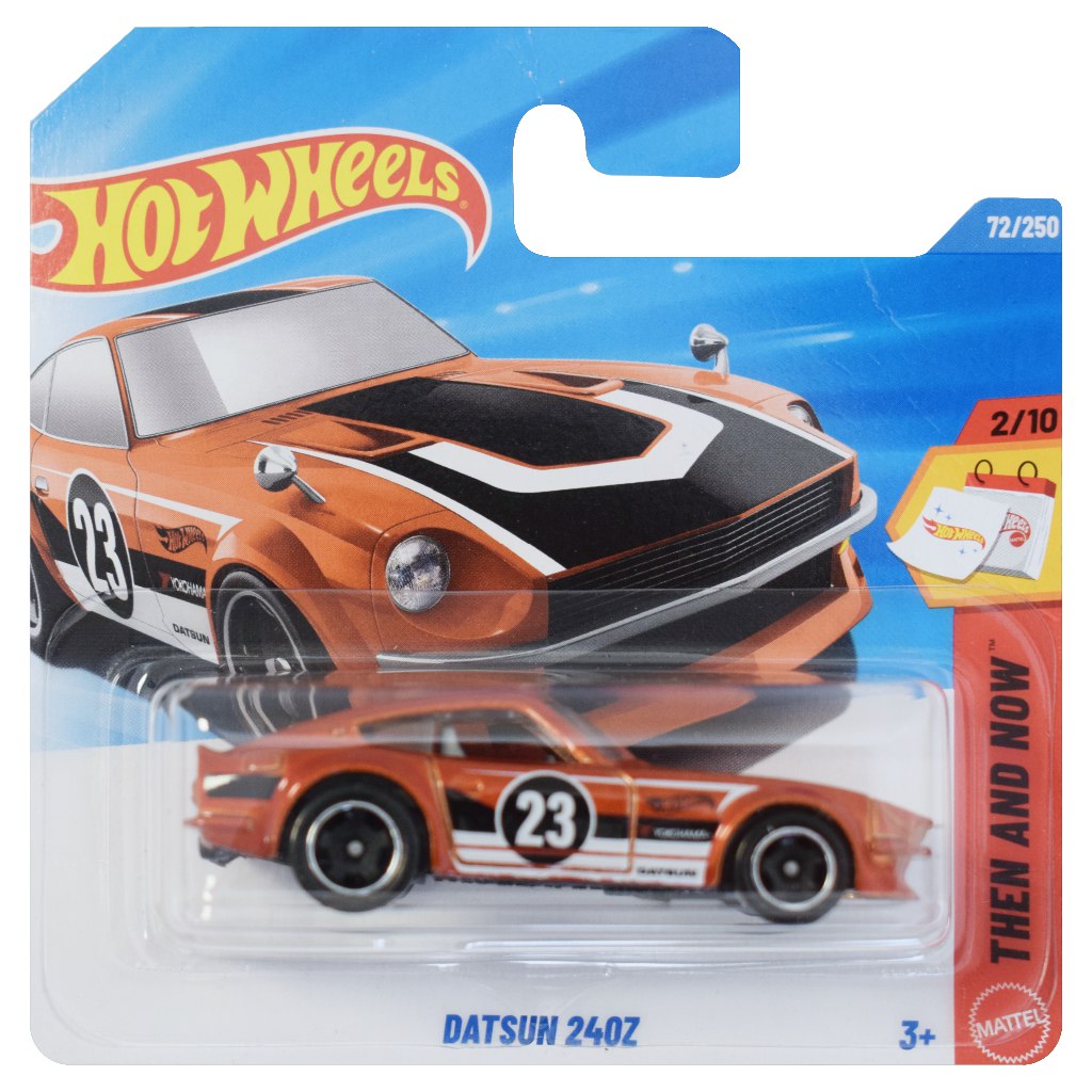 Hot Wheels: Datsun 240Z sárga kisautó 1/64 - Mattel kép 1