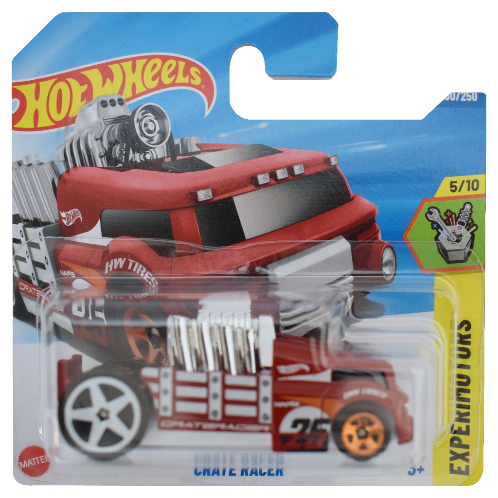 Hot Wheels: Crate Racer bordó kisautó 1/64 - Mattel kép 1