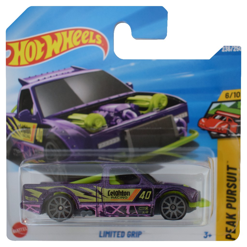 Hot Wheels: Limited Grip lila kisautó 1/64 - Mattel kép 1