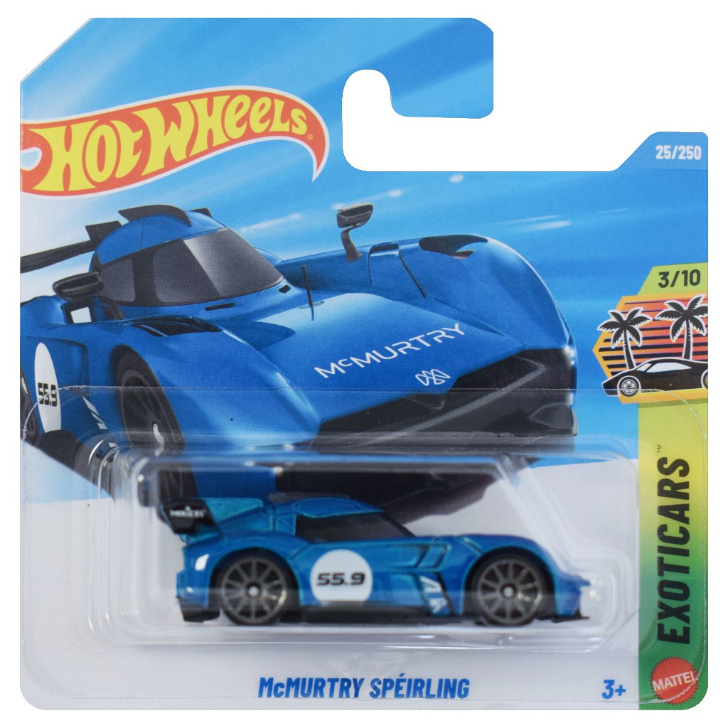 Hot Wheels: McMurtry Spéirling kék kisautó 1/64 - Mattel kép 1