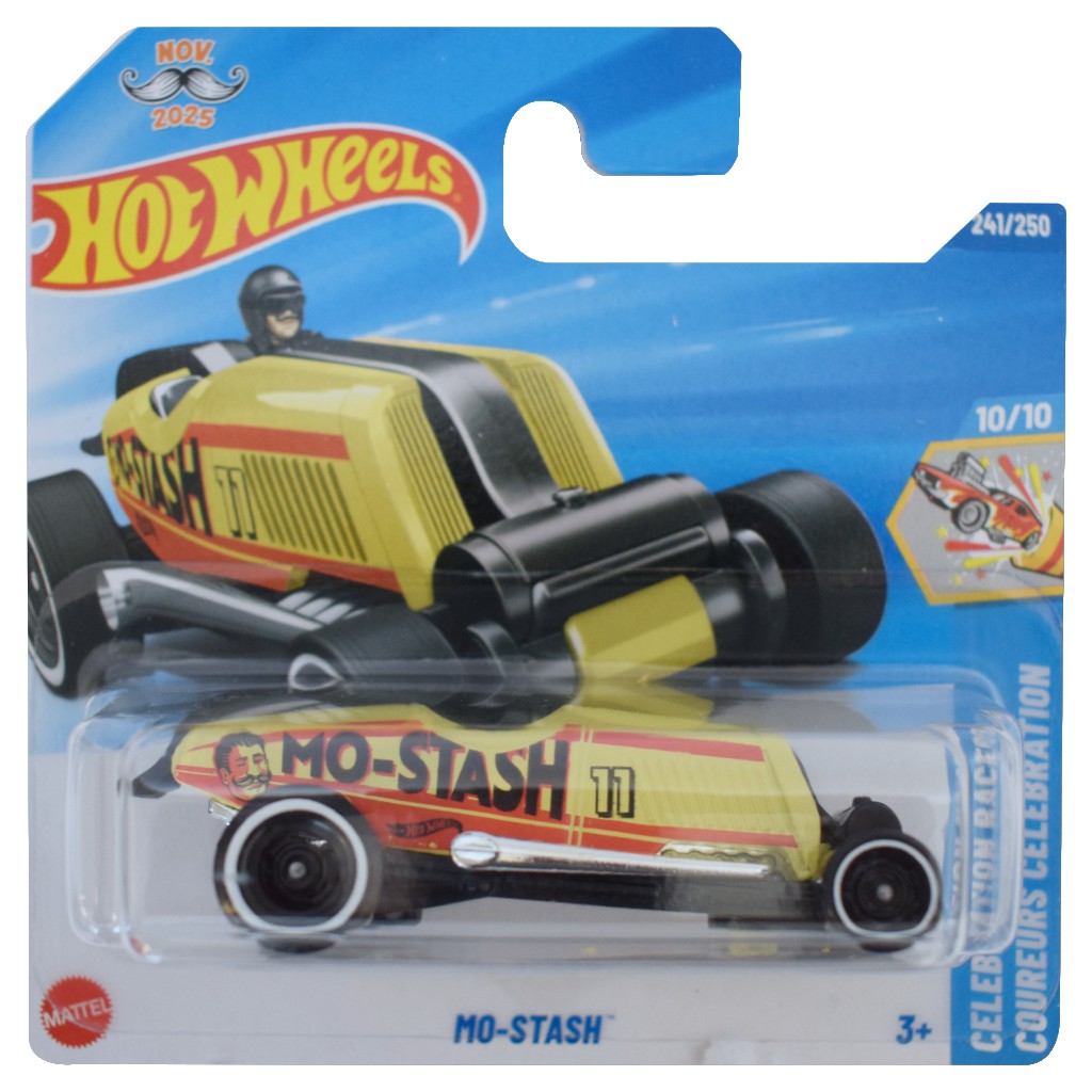 Hot Wheels: Mo-Stash sárga kisautó 1/64 - Mattel kép 1