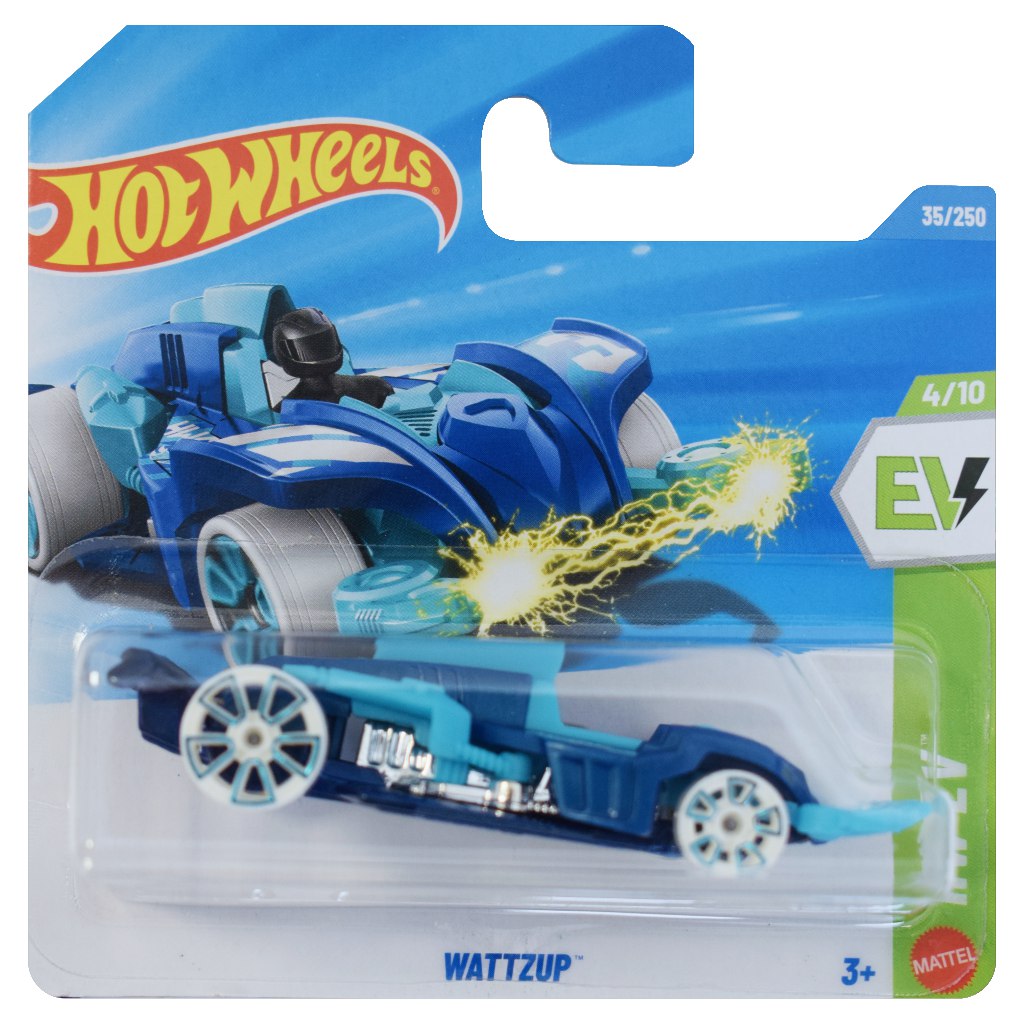 Hot Wheels: Wattzup kék kisautó 1/64 - Mattel kép 1