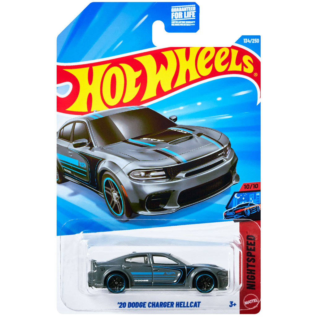 Hot Wheels: ’20 Dodge Charger Hellcat kisautó 1/64 – Mattel kép 1