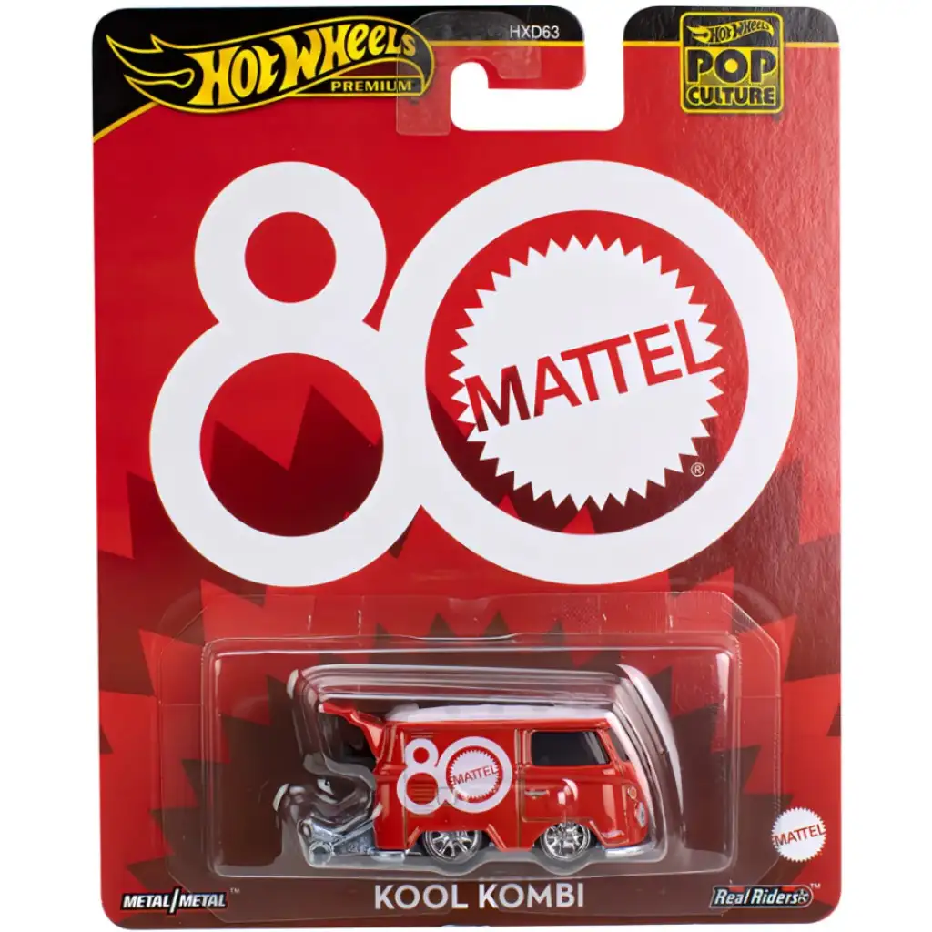 Hot Wheels Pop Culture: Mattel 80 Kool Kombi kisautó 1/64 - Mattel kép 1