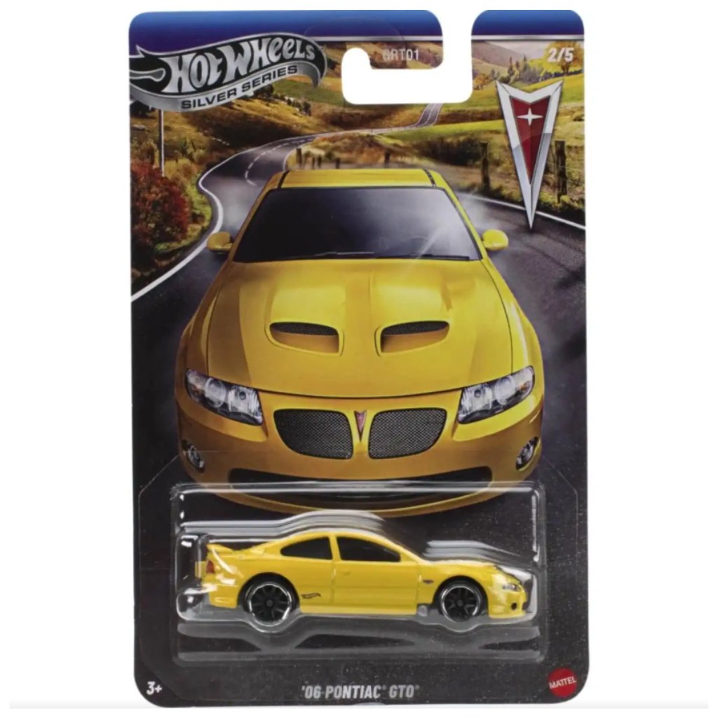 Hot Wheels Silver Series: '06 Pontiac GTO kisautó 1/64 kép 1