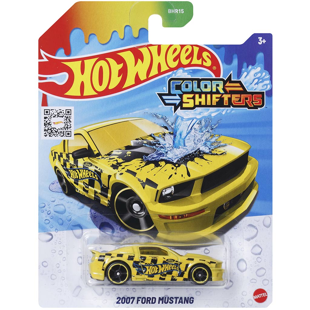 Hot Wheels: 2007 Ford Mustang színváltós kisautó 1/64 - Mattel kép 1